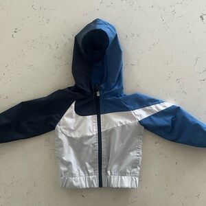 2t boy navy nike rain jacket